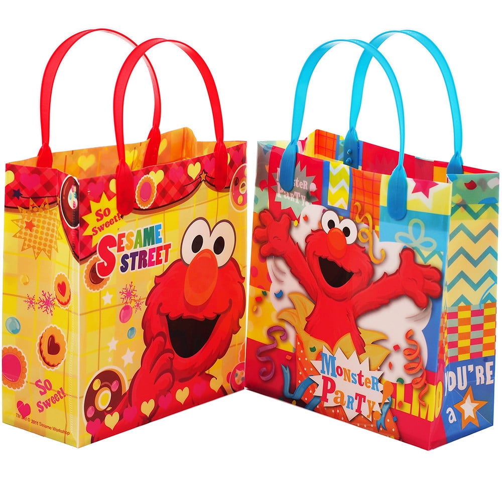 ELmo Sesame Street " Monster Party " 12 Authentic Licensed Party Favor