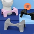 Squatty Potty Curve Toilet Stool Gray