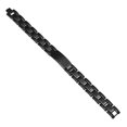thumbnail image 3 of 14mm Black Plated 8.25 Inch Tungsten Carbide Thick ID Link Bracelet, 3 of 6