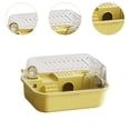 thumbnail image 6 of Bothyi Habitat Hamster Cage Castle Breathable with Openable Top Small Animal Cage House yellow, 6 of 8