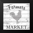 thumbnail image 2 of Kimberly, Allen 15x15 Black Modern Framed Museum Art Print Titled - Farmers Market, 2 of 5