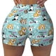 thumbnail image 2 of Fotbe Dogs Shorts Sin Costuras – Shorts Deportivos de Cintura Alta para Mujer, Elásticos para Gimnasio, Yoga, Running o Ciclismo-Small, 2 of 8