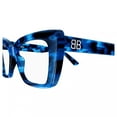 thumbnail image 3 of Sunglasses Balenciaga BB 0297 O- 004 Blue / Transparent, 3 of 10