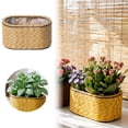 thumbnail image 1 of Tong Natural Wicker With Liner Handwoven For Indoor And Outdoor Use Perfect For Home Cottage & Garden, 1 of 4
