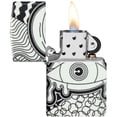 thumbnail image 4 of Zippo 46428 Vision Test Design Metal Windproof Pocket Lighter, 4 of 12