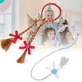 thumbnail image 4 of Seitruly Diadema trenzada para niños, tocado de vestir interesante, adorno de vestido Adorable para niñas, peluca de fiesta, diadema, accesorio de ropa Cuidado del cabello Tipo 1 Seitruly CE008264-01, 4 of 6