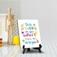 thumbnail image 3 of Do To Others As You Want Them To Do To You. Table Sign with Acrylic Stand (6x8“) | Classroom & Home Decor, 3 of 7