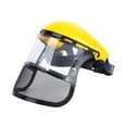 thumbnail image 2 of Protector facial para motosierra, protector facial forestal, resistente, profesional, protector para motosierra para corte de madera y paisajismo Amarillo, 2 of 8
