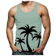 thumbnail image 5 of NOLDARES Men's Classic Tank Tops Sleeveless Workout Tees for Gym Fitness Weekend Casual(Mint Green,M), 5 of 5