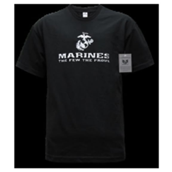 Rapid Dominance  Military Graphics T-Shirt, The Few, Black, Large