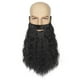 thumbnail image 1 of Barba falsa Yan Dream para hombre, larga y rizada, negra, para fiesta de Halloween, 1 of 5