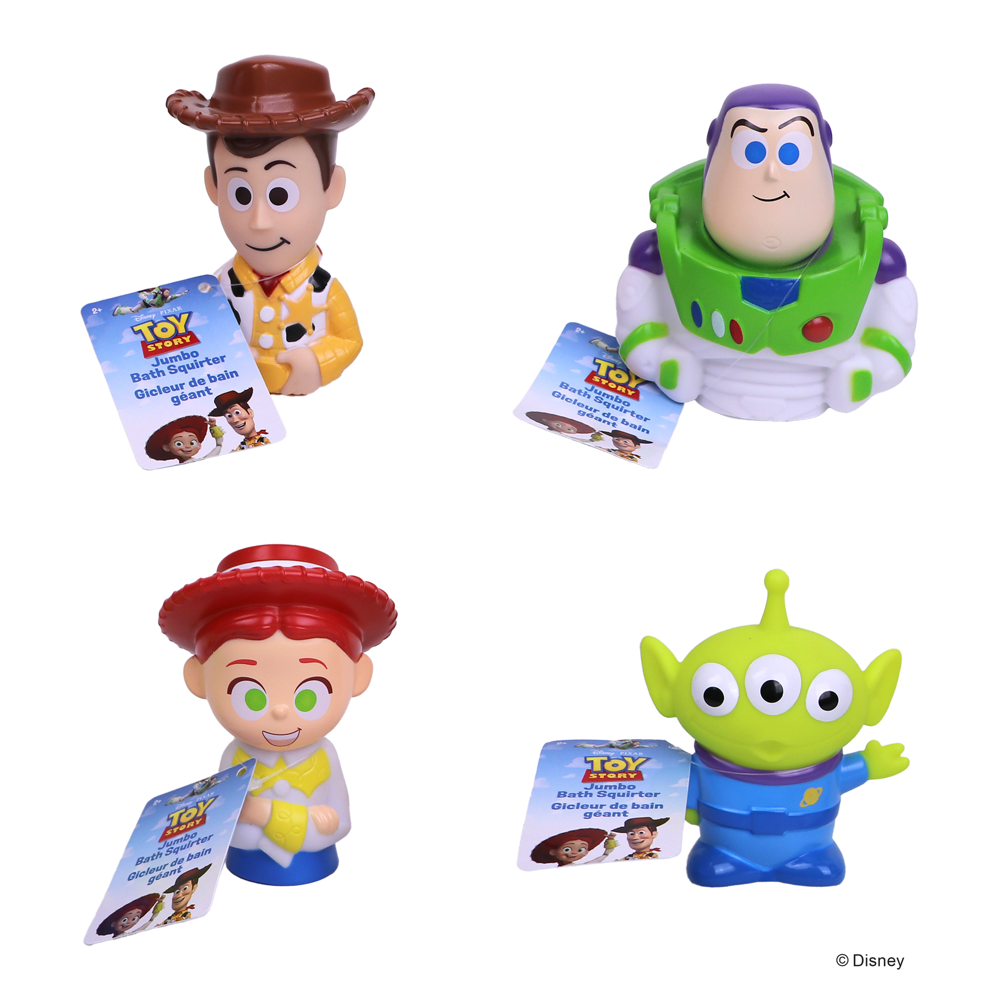 Disney Toy Story Woody Jumbo Bath Squirter, 1-Piece Squeezy Water Play Toy for Toddlers