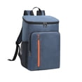 thumbnail image 2 of Insulated Cooler Backpack Lunch Bag Large Capacity Thermal Food Carrier with Bottle Holders for Picnic Camping Office, 2 of 7