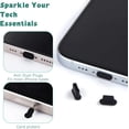 thumbnail image 4 of 68 Pieces Cell Phone Cleaning Kit Brush Set USB Charging Port Type C Anti Dust Port Plug Set and Headphone Jack Cleaner Compatible with iPhone, iOS Android, Cell Phone, Electronics Cleaner, 4 of 7