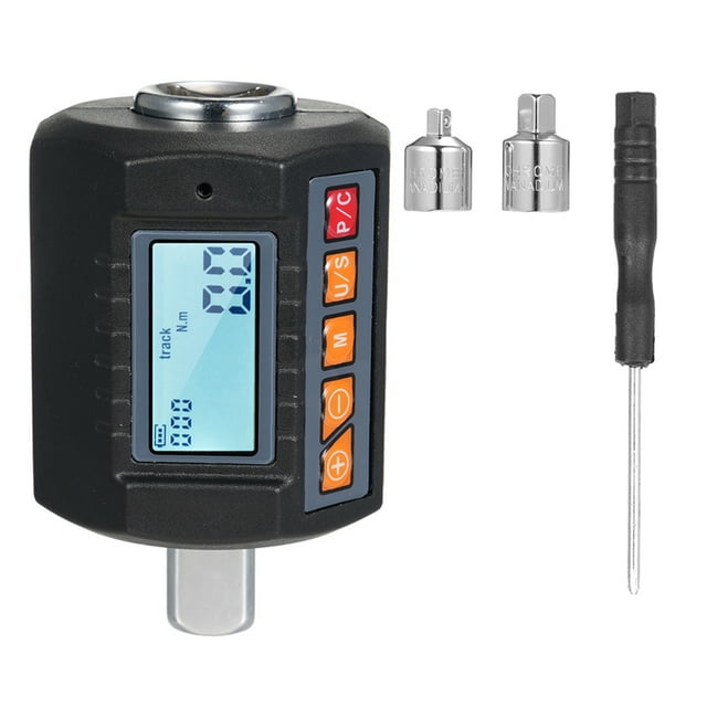 Digital Display Torque Meter Wrench Tester Drive for 3/8 Inch &1/4 Inch High Accuracy Torque Units for Car Repairs 340Nm