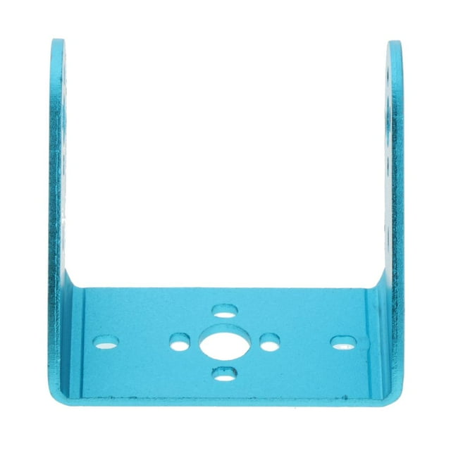 Soporte de Montaje Plano Inclinable Del Engranaje de Dirección para Accesorios de 995 996R Servo Robots Inclinación tipo U azul Yotijar Soporte de montaje de brazo robótico