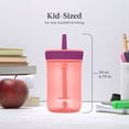 thumbnail image 4 of Vaso Contigo Kids Leighton Straw de 400 ml con tapa a prueba de derrames, 4 of 5
