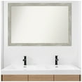 thumbnail image 7 of Amanti Art Custom Wall and Bathroom Mirror (29.5 x 43.5 in.), Dove Greywash Narrow Frame, 7 of 7