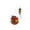 Red, variant on OCCOA Self-Righting Cat Toy with Feathers 360° Rolling Sway Ball, Interactive Cat Teaser for Indoor Kittens, Automatic Wobbly Play Toy, Multicolor