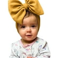 thumbnail image 2 of Hinvhai Big Bows Headbands for Infants with Oversized Head Wraps and Hair Accessories for Newborns Toddlers Girls, 2 of 4