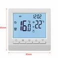 thumbnail image 4 of Thermostat LCD Numérique Intelligent Thermostat de Pièce Chauffage au Sol Écran Tactile, 4 of 5