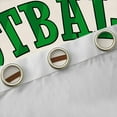 thumbnail image 4 of Manfei Kids Rugby Game Black Out Curtains,Boys Rugby Game Lovers Sport Curtains Pack of 2 (42x63 Each),Beige Green Brown Bedroom Curtains For Boys Teens,Microfiber Bedroom Decor, 4 of 6