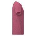 thumbnail image 2 of Fruit Of The Loom - Camiseta emblemática de la marca para hombre caballero (Burdeos Jaspeado), 2 of 3