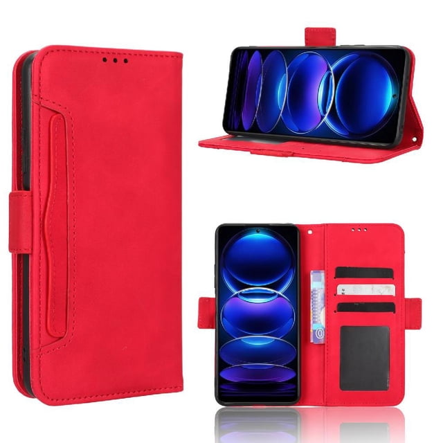 Funda Tipo Billetera GANGXUN para Xiaomi Redmi Note 12 5G – Tapa Flip con Tarjetero