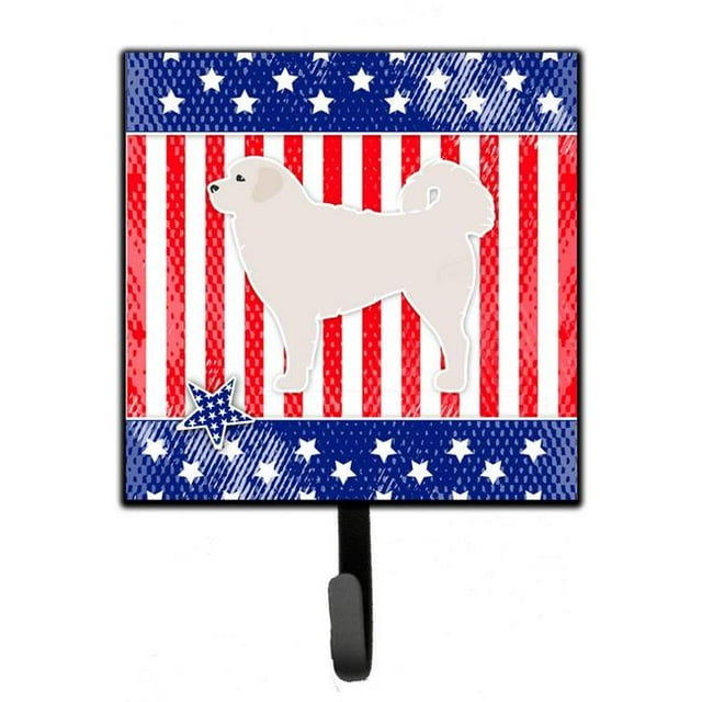 USA Patriotic Polish Tatra Sheepdog Leash or Key Holder