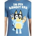 thumbnail image 4 of Bluey, Men's & Big Men's Graphic Tee, Bandit Era, Sizes S-3XL, 4 of 5