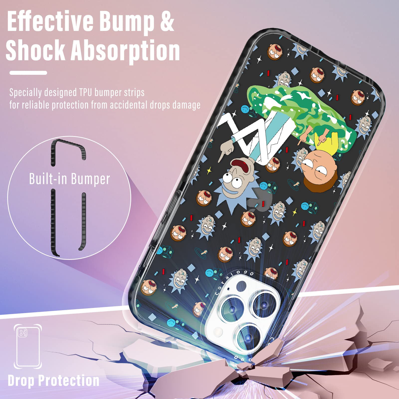 For Iphone 13 Pro Max Case,silicone Aesthetic Cartoon Funny Cute Cool  Kawaii Animal Unique Designer Fun Cover Cases For Boys Girls Women Men Big  Ear D