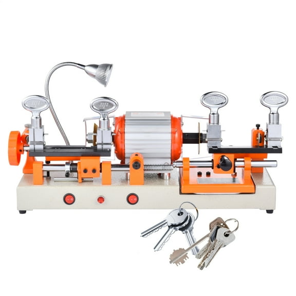 TOHU Horizontal Key Duplicating Machine, Key Cutting Copier for Car Keys or Locksmith Tools