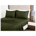 thumbnail image 4 of Liam Cypress Green King Size Comforter Set - 7 Pieces Coin Pattern Bed in a Bag with Comforter, Bed Sheets, Pillowcases, & Shams Bedding Set, 4 of 4