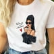thumbnail image 4 of Camiseta de dibujos animados para mujer, ropa de manga corta, informal, de viaje, bonita, a la moda, 4 of 5