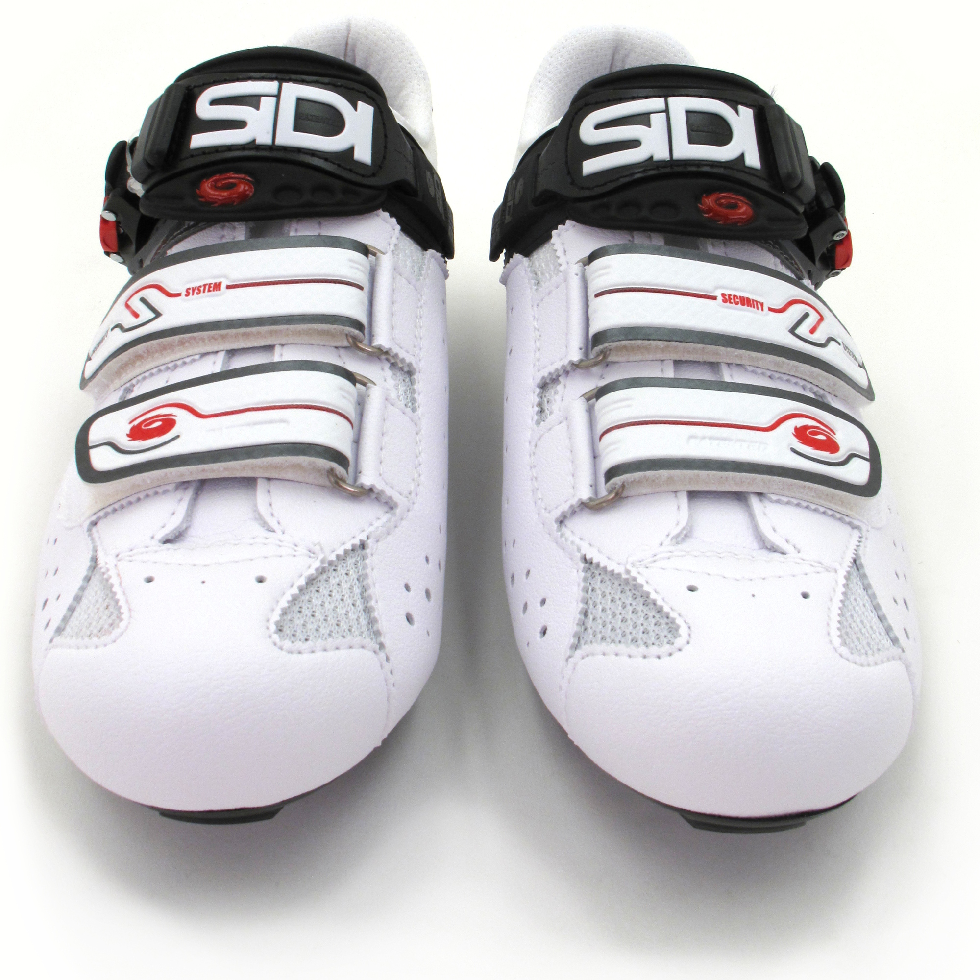Sidi Genius 5-Pro Mega White SZ 51.0 Road Bike Shoes