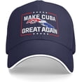 thumbnail image 1 of Make Cuba Great Again hat Cuban Flag Baseball Cap, 1 of 6