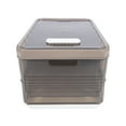 thumbnail image 3 of Wardrobe Clothes Organizer Clothing Compartment Storage Box Foldable Clothing Storage Box Large Size with Lid 7 Grids, 3 of 14