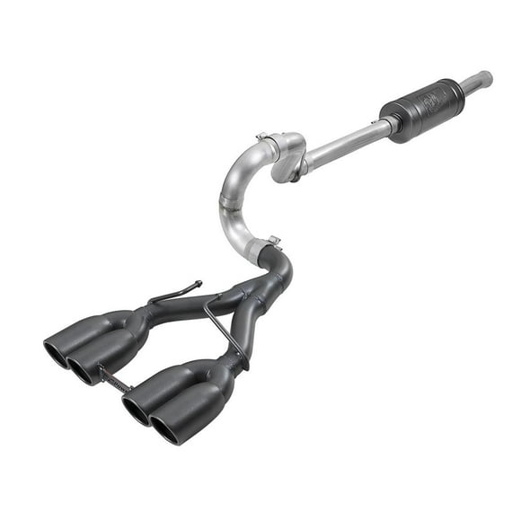 Kit de Système d'Échappement Jeep Wrangler JL Advanced FLOW Engineering 2018-2019 49-38073-B Rebel Cat-Back; Acier Inoxydable 304; avec Silencieux; Diamètre de Tuyau de 2-1/2 Pouces