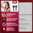thumbnail image 6 of 3 in 1 Electric Hair Scalp Massager, Hair Oil Applicator Head Massager Scalp Brush for Hair, IPX7 Waterproof, Adjustable Speed, Hair Scrubber Scalp Massage Tool for Home Travel, 6 of 7