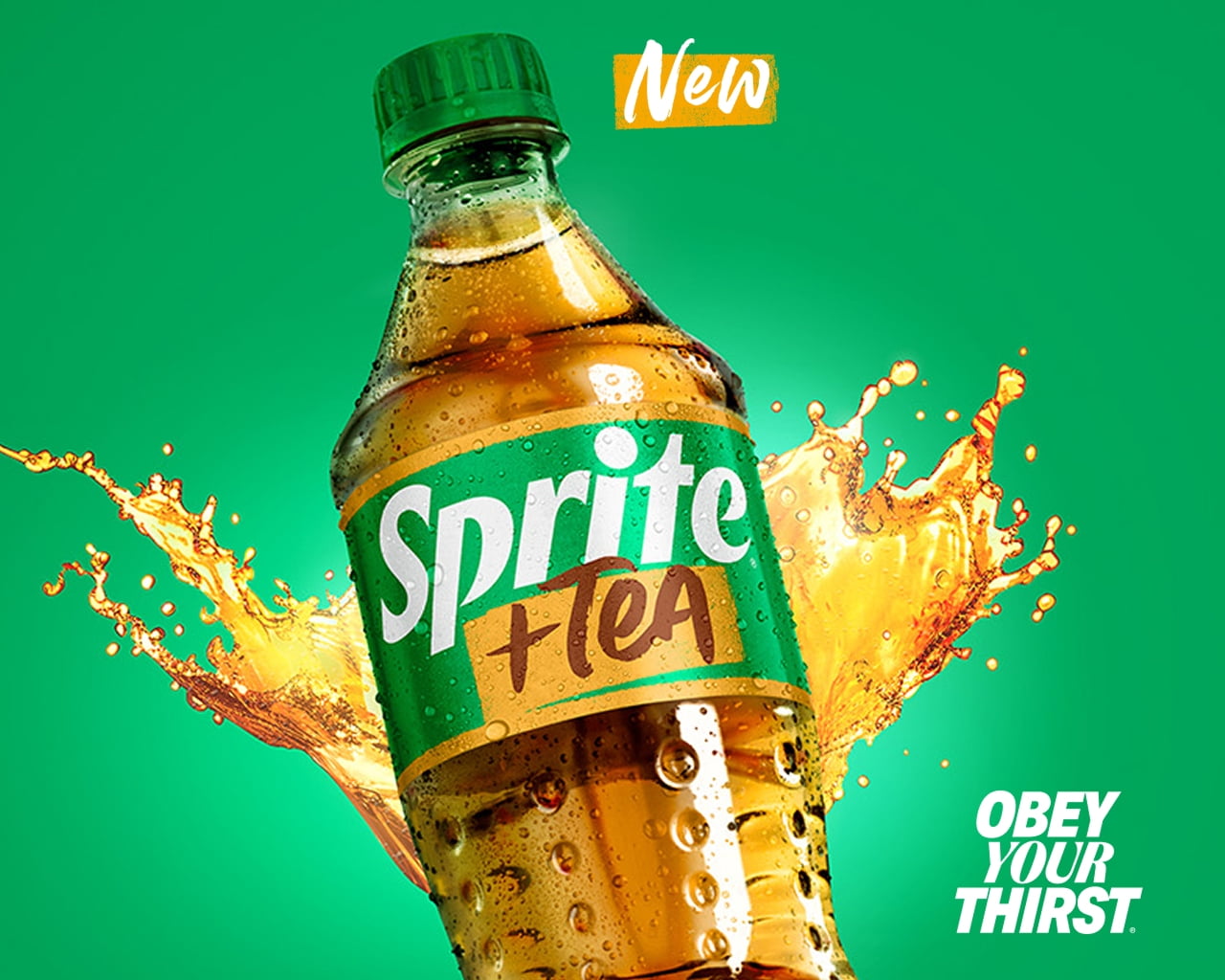 Sprite + Tea 20 oz Bottles, 24 Pack