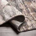 thumbnail image 4 of Mark&Day Area Rugs, 2x3 Oostzaan Modern Abstract Marble Shag Charcoal Area Rug, Grey Brown White Marble Swirl Carpet for Living Room, Bedroom or Kitchen (2' x 3'), 4 of 6