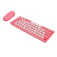 thumbnail image 1 of 64 Key Retro Keyboard Mouse Combo, Auto Sleep Wireless Keyboard 1200dpi Mouse with Receiver, Full Size Keyboard Mouse Combo for Wins 7/8/10/11, for Laptop Desktop PC, 1 of 7