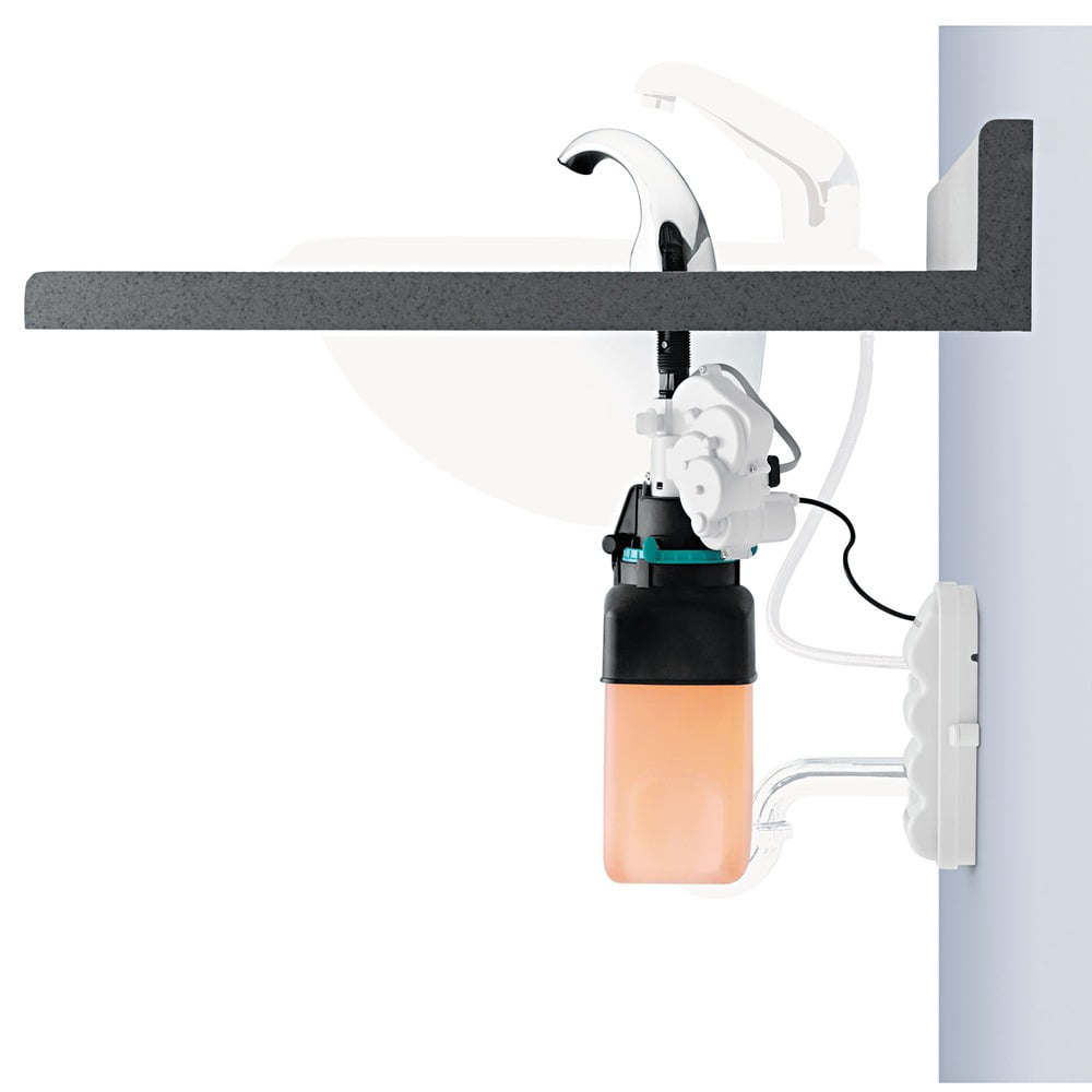 GOJO CXi Touch-Free Counter-Mount Soap Dispenser Chrome 806374