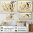 thumbnail image 4 of Designart "Vintage Botanica Collection Herbs I" Floral Framed Wall Art Decor - Traditional Beige Herbs Entryway Framed Wall Art, 4 of 6
