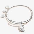 thumbnail image 3 of Pulsera Alex and Ani con dije de tía, ajustable, plata envejecida, 3 of 4