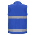 thumbnail image 4 of Teyfeniy Reflective Vests for Adult Breathable Mesh Liner Sleeveless High Vis Safety Vest Jackets Waistcoat Fishing Hiking Volunteer Full Zip Up Vest Tops with Pocket for Men Women Unisex, 4 of 6
