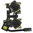 thumbnail image 3 of Swagman Bike Rack 64678 Current; 1-1/4 Inch And 2 Inch Receiver Hitch Mount; Holds 2 Bikes; 60 Pound Weight Capacity Per Bike; Bike Wheel Strap To Wheel Trays; With Lock; Foldable; Black, 3 of 15