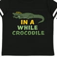 thumbnail image 4 of Inktastic In a While Crocodile with Cool Green Crock in Sunglasses Boys or Girls Toddler T-Shirt, 4 of 5