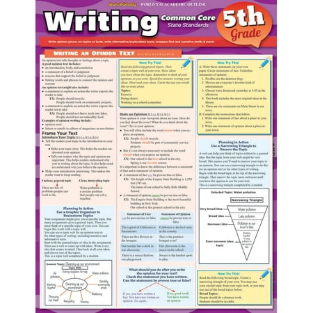 Writing Common Core 5th Grade - Walmart.com
