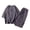 Dark Gray Set for Men, variant on Men's Suit Set Breathable Material Loose Solid Pattern Ideal For Outdoor Sports And Weekend trips Dark Gray XL